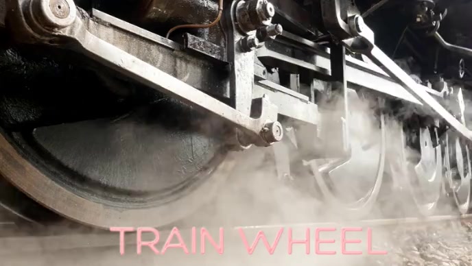 TRAIN WHEEL Template PosterMyWall