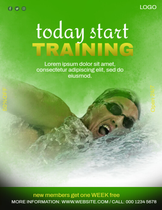 Training Ads Template | PosterMyWall