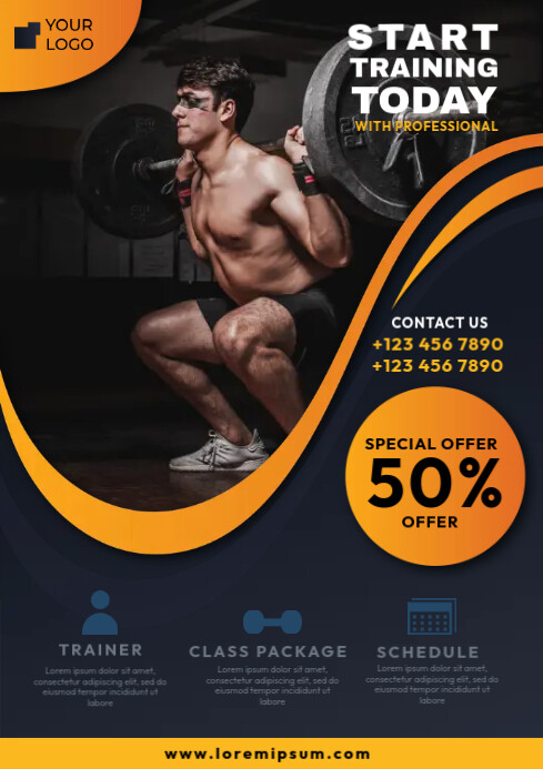 Training Ads Template | PosterMyWall