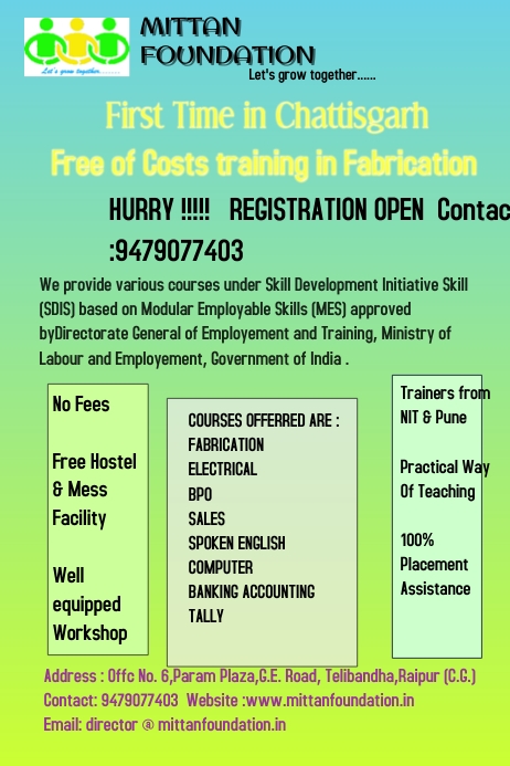 TRAINING Centre Template | PosterMyWall