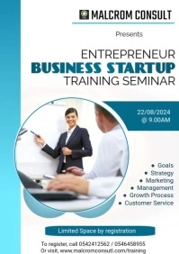 Training seminar A5 template