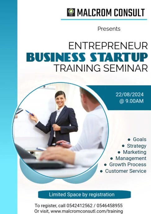 Training seminar Template | PosterMyWall