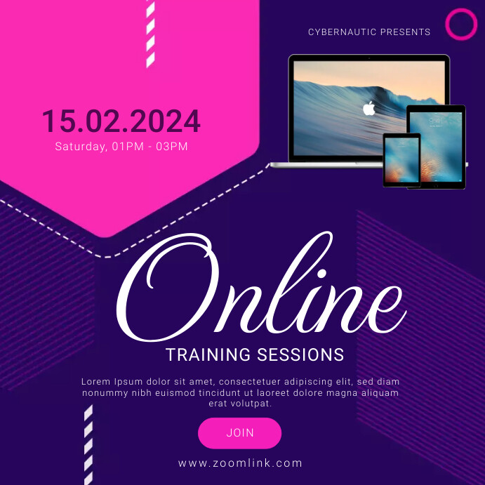 TRAINING SESSIONS Template | PosterMyWall