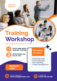Training Workshop Poster Template A2