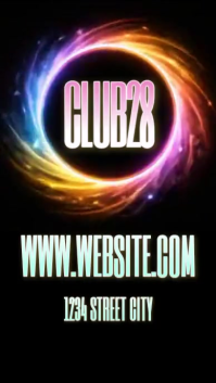 Trance Night Event Instagram Story Video Sound template