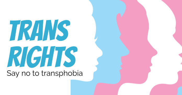 Trans Rights Facebook Post Template | PosterMyWall