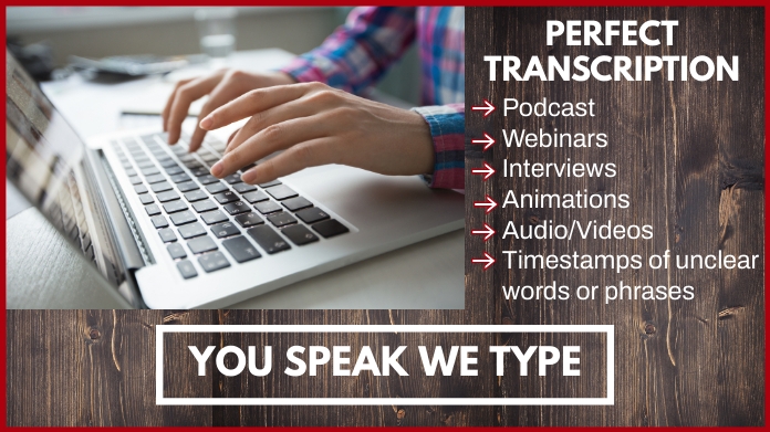 Transcription Template | PosterMyWall