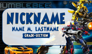 Red Roblox Themed Name Tag Tags Template | PosterMyWall