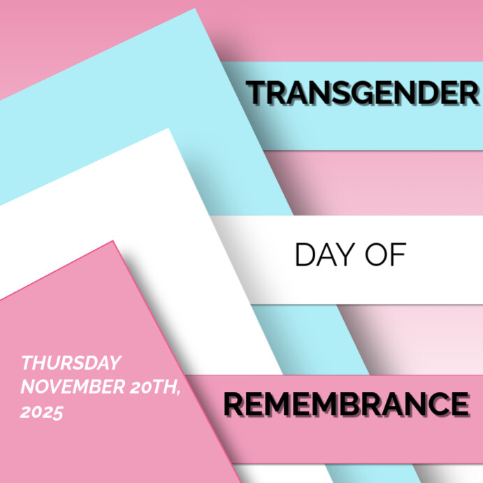 Transgender Day of Remembrance poster Template | PosterMyWall