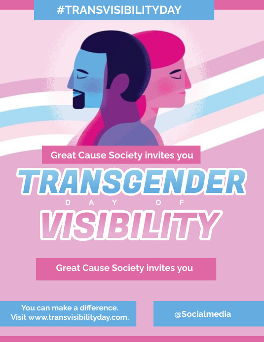 Plantilla de Transgender Day Of Remembrance Poster | PosterMyWall