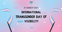 Transgender day of visibility Facebook post template