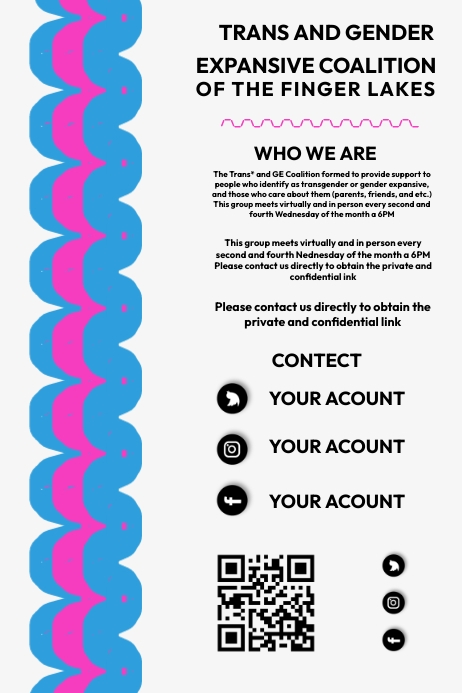 Transgender Sample Transgender Template | PosterMyWall