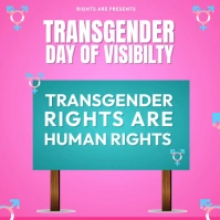 Transgender Square (1:1) template