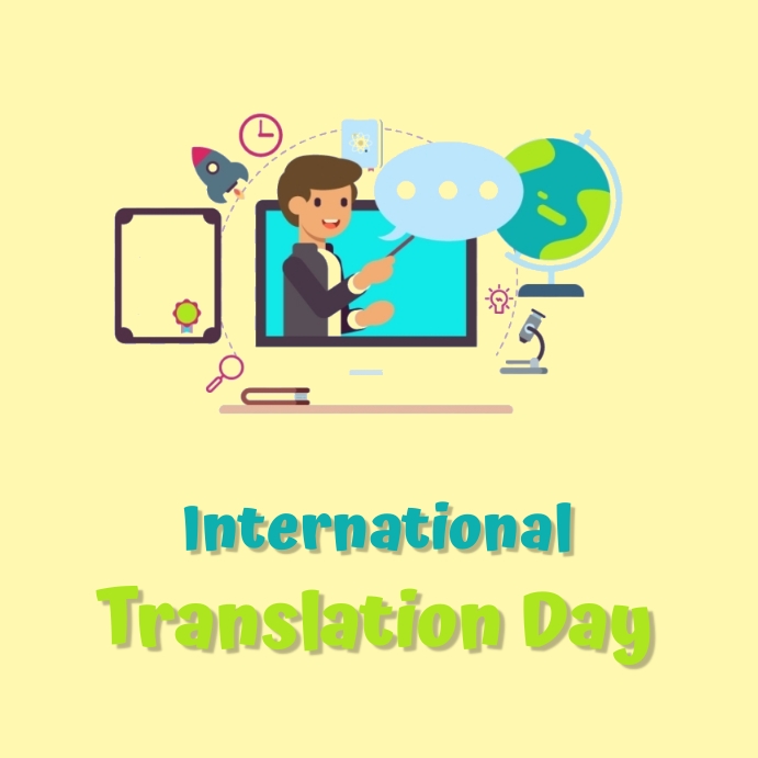 Translasing Poster Translation day Template | PosterMyWall
