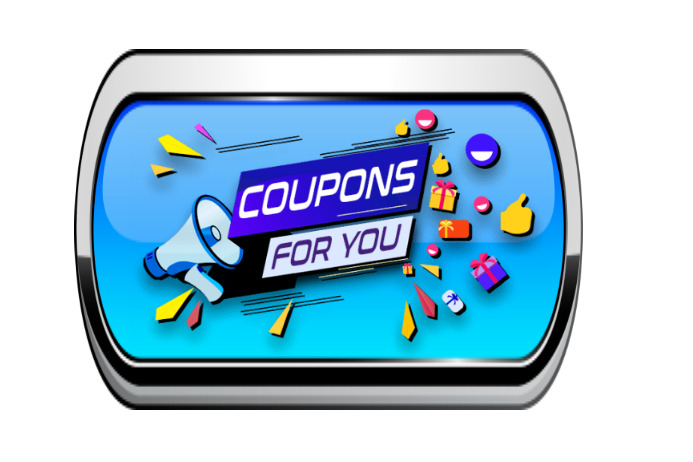 Transparent COUPON Button Template | PosterMyWall