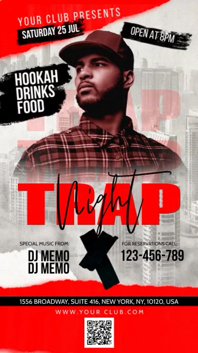 Trap Digital Display template