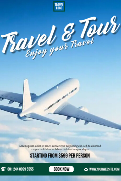 Travel & Tour Template | PosterMyWall