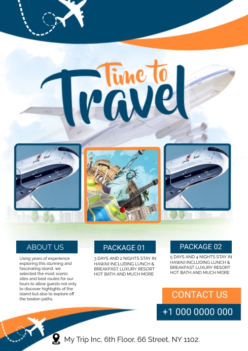 Travel 02 A4 template