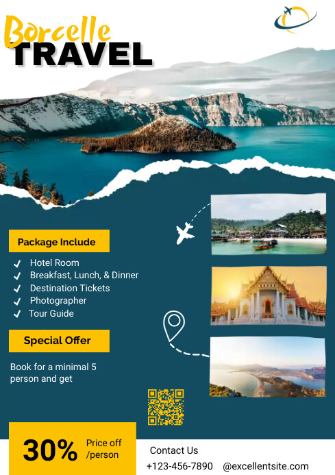 travel ad template | PosterMyWall