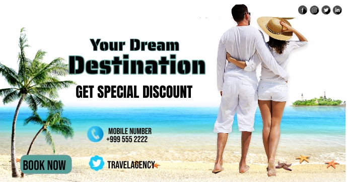Travel Ads Template | PosterMyWall