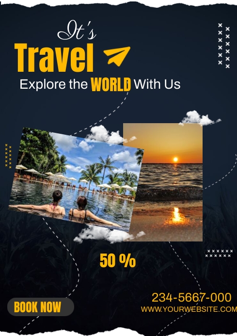 Travel Ads Template | PosterMyWall