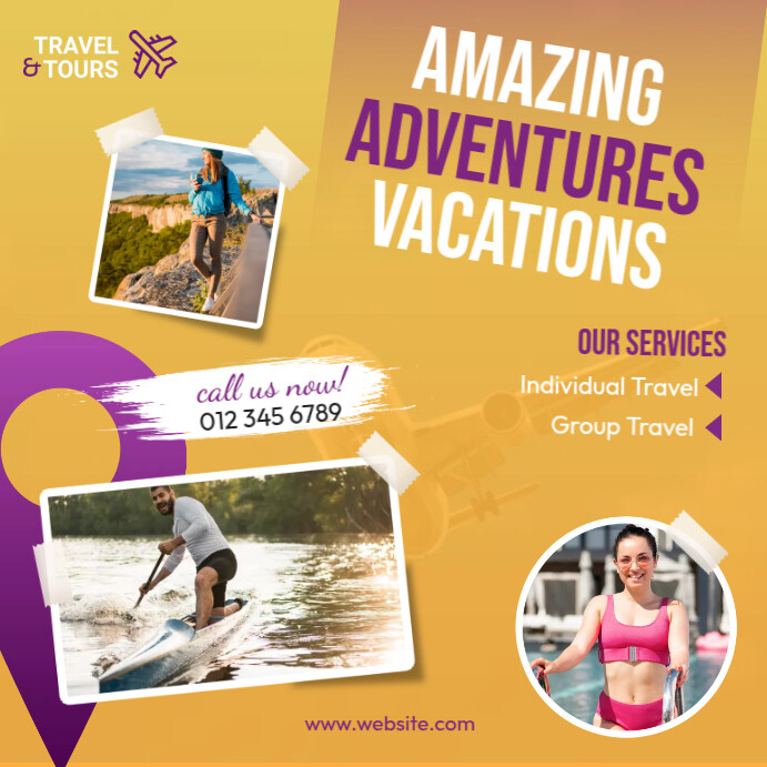 Travel Ads Template | PosterMyWall