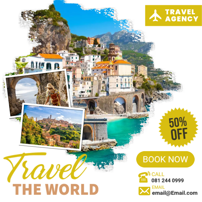 Travel Ads Template | PosterMyWall