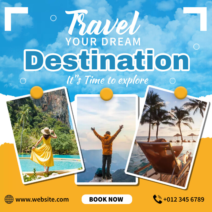 Travel Ads Template | PosterMyWall