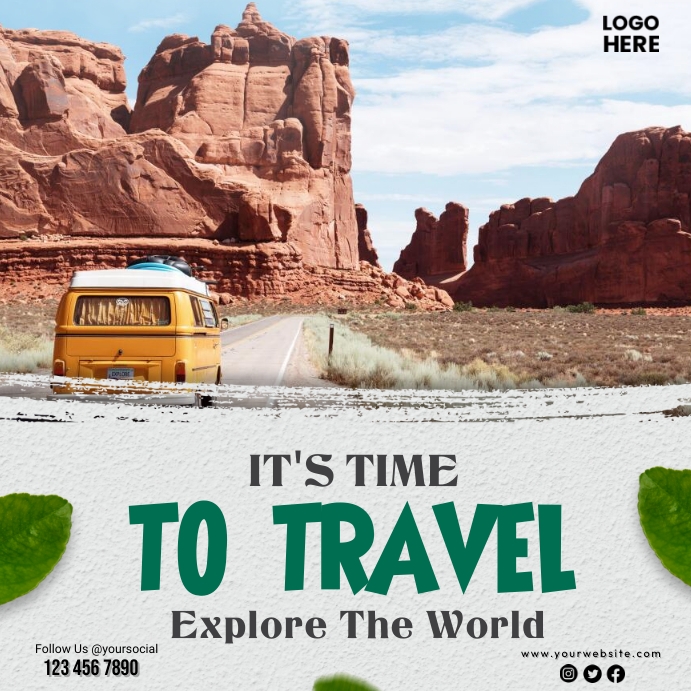 Travel Ads Template | PosterMyWall