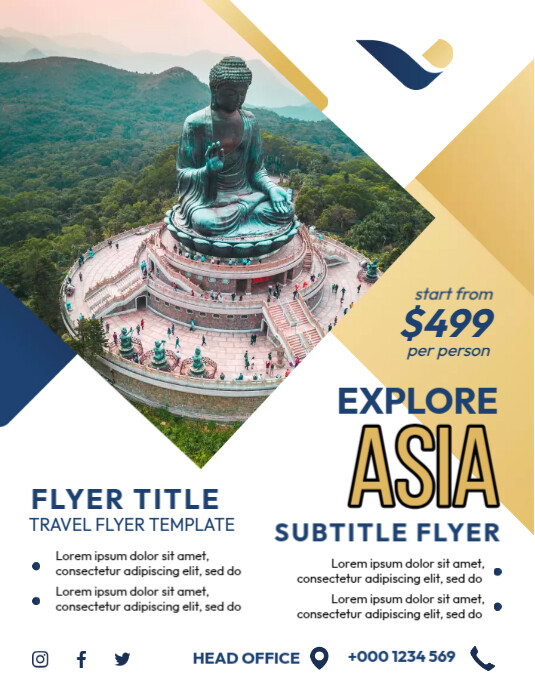 Travel Ads Template Layout | PosterMyWall
