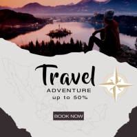 Adventure Travel Ads Template | PosterMyWall