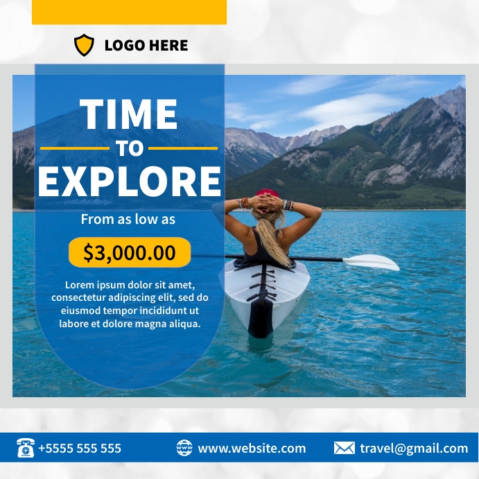 Adventure Instagram Posts Travel adventure instagram post template | PosterMyWall