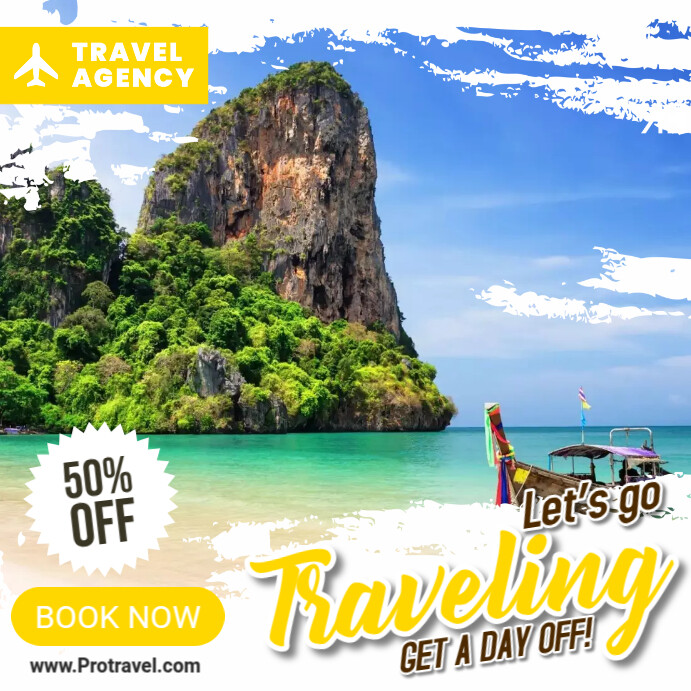 Travel Advertisement Template | PosterMyWall