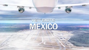 White Travel Promotion Цифровой дисплей Template