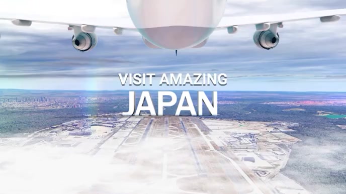 TRAVEL AGENCY (JAPAN) Digital Display (16:9) template