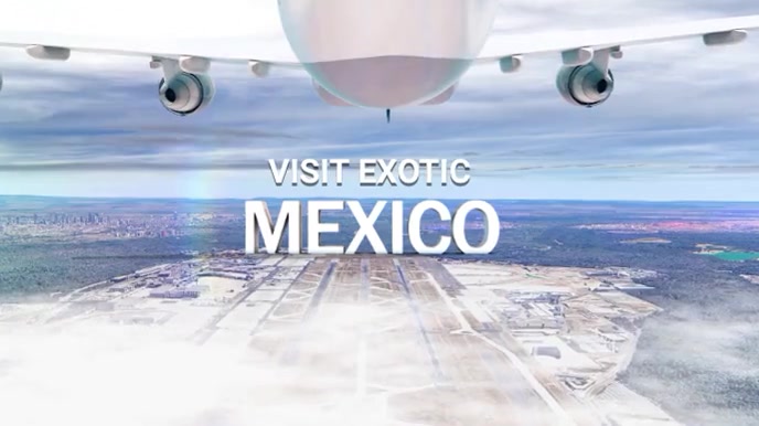 TRAVEL AGENCY (MEXICO) Digital Display (16:9) template