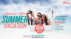 Travel Agency Ad Iphosti le-Twitter template