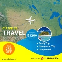 Travel Agency Ad Iphosti le-Instagram template