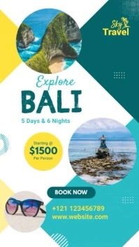 Travel Agency Ad Template Instagram Story