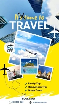 Travel Agency Ad Template Instagram Story