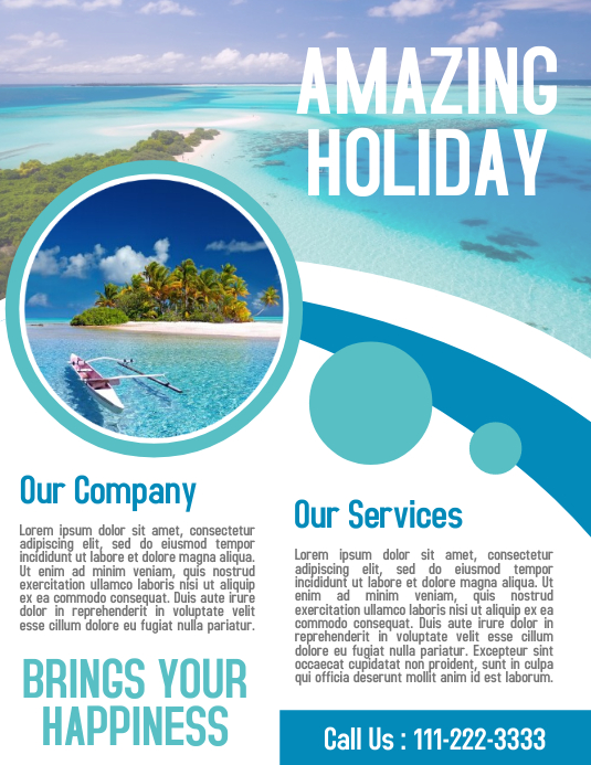 Travel Agency Advertisement Promotion Flyer And Poster Template Postermywall