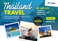 Travel Agency Banner Template Cartolina