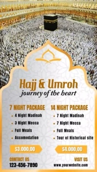Travel Agency Hajj & Umroh Instagram Story template