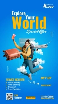 Travel Agency Instagram Story template