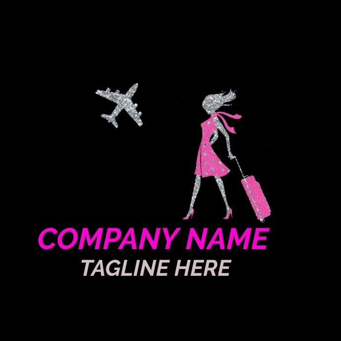 travel agency logo template