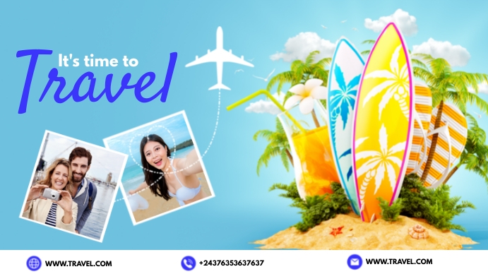 travel agency templates YouTube Duimnael