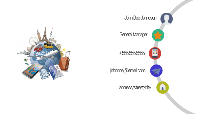 Travel Agent Businesscard Template Postermywall