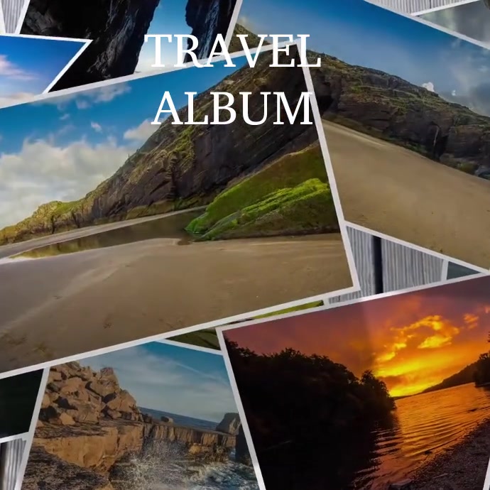Travel album video Template | PosterMyWall