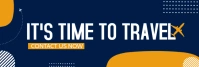 travel and tour LinkedIn Banner template