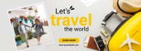 travel and tour Couverture Facebook template